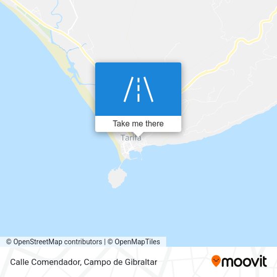 Calle Comendador map