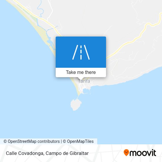 Calle Covadonga map