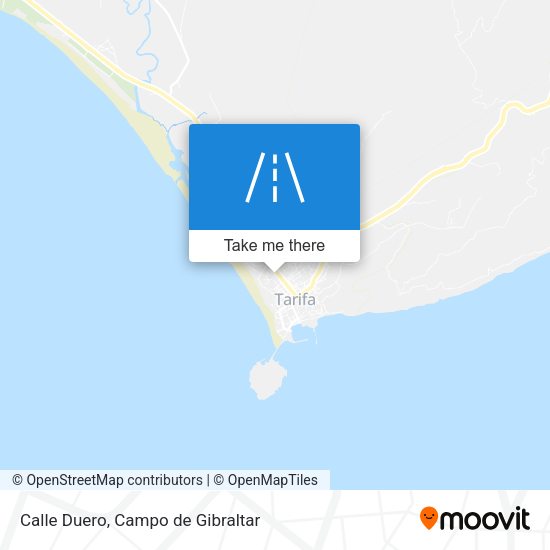Calle Duero map