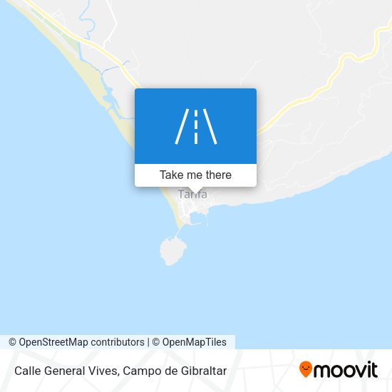 Calle General Vives map