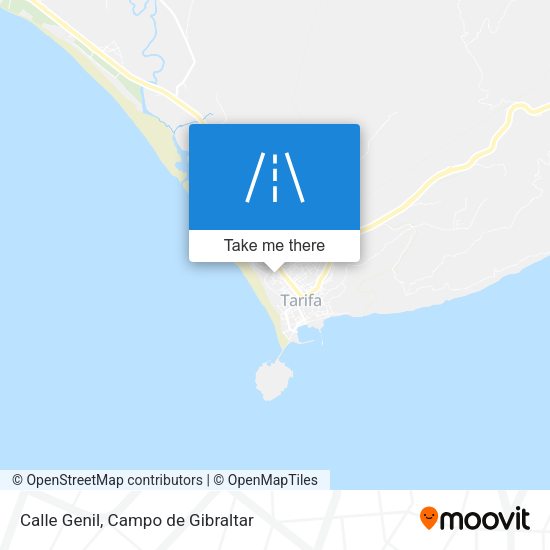 Calle Genil map