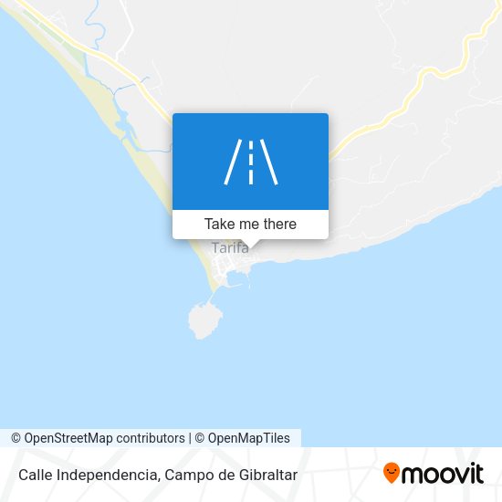 Calle Independencia map
