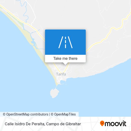 Calle Isidro De Peralta map