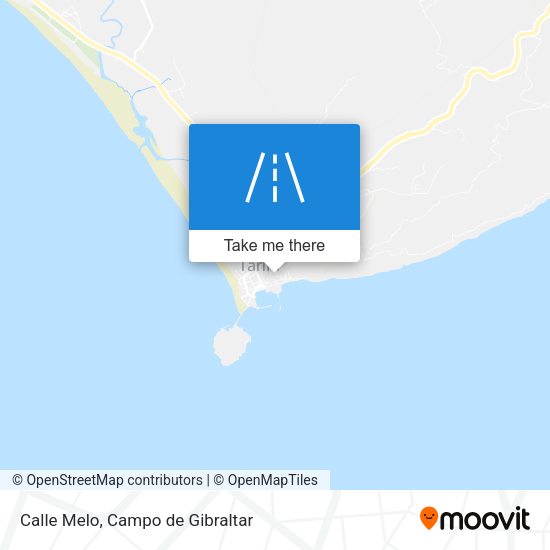 Calle Melo map