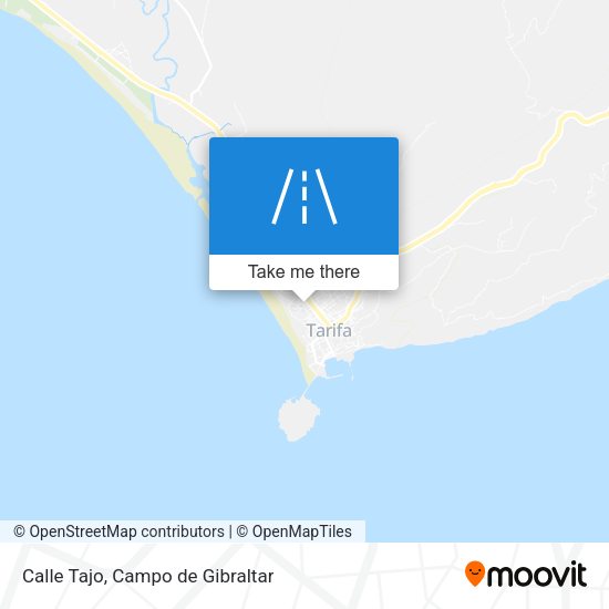 Calle Tajo map