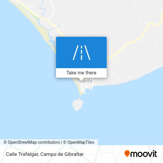 Calle Trafalgar map