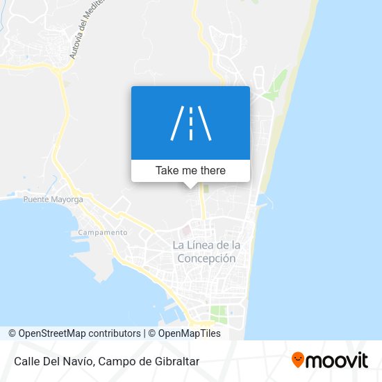 Calle Del Navío map