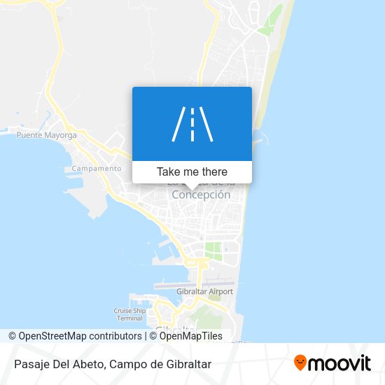 Pasaje Del Abeto map