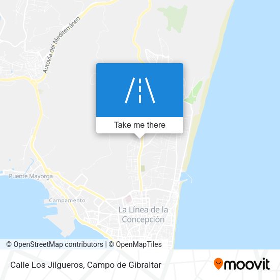 Calle Los Jilgueros map