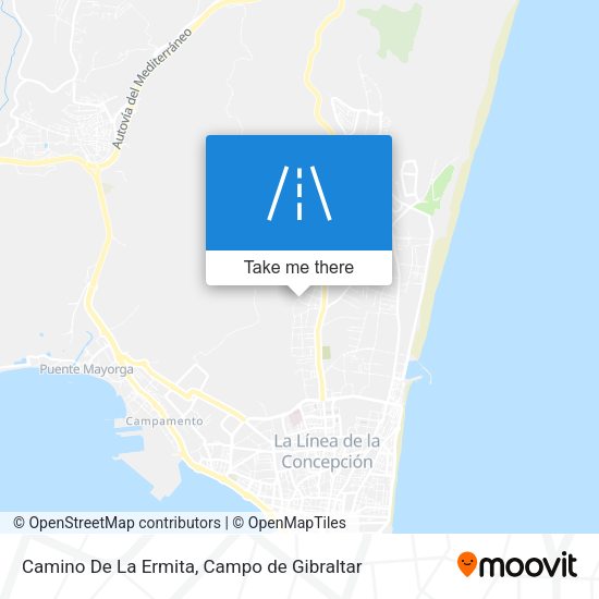 Camino De La Ermita map