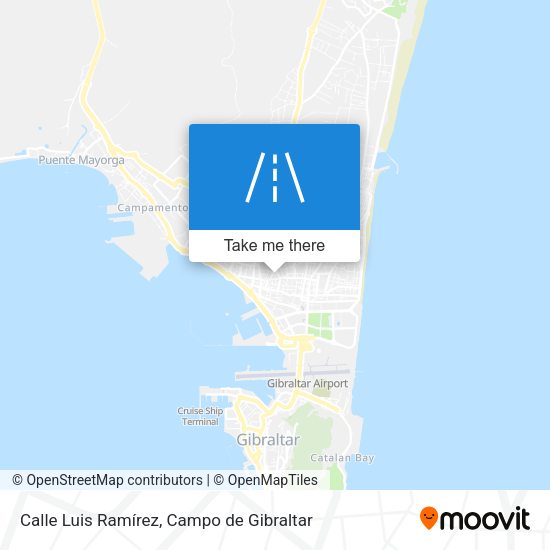 Calle Luis Ramírez map