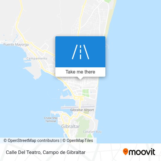 Calle Del Teatro map