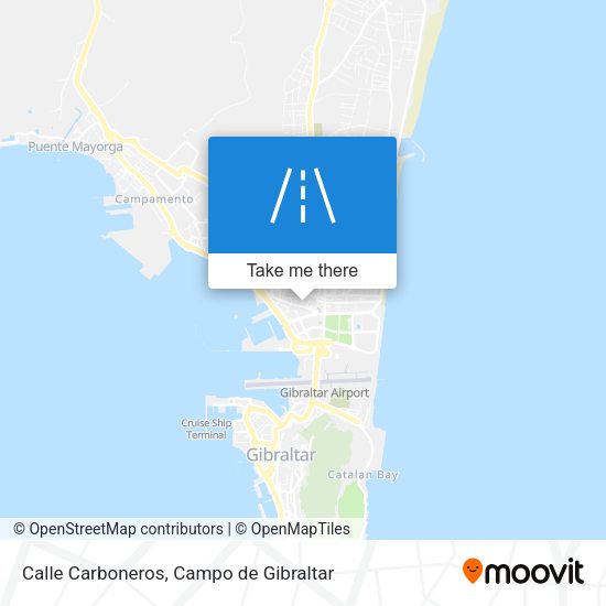 Calle Carboneros map