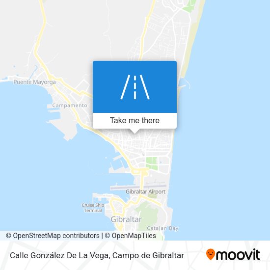 Calle González De La Vega map