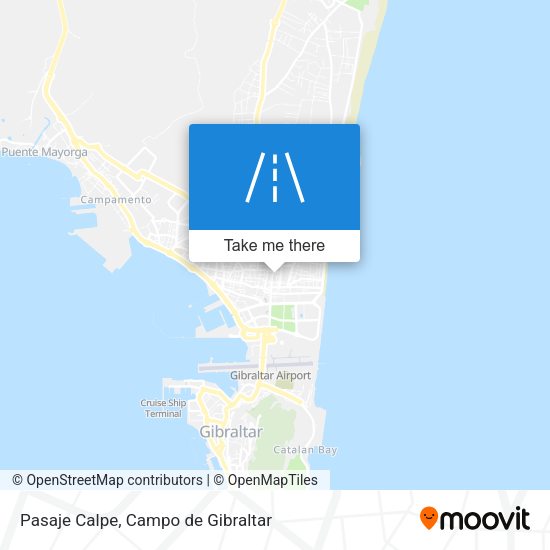 Pasaje Calpe map
