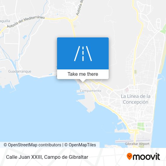 Calle Juan XXIII map