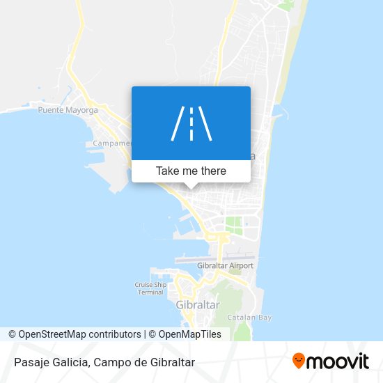Pasaje Galicia map