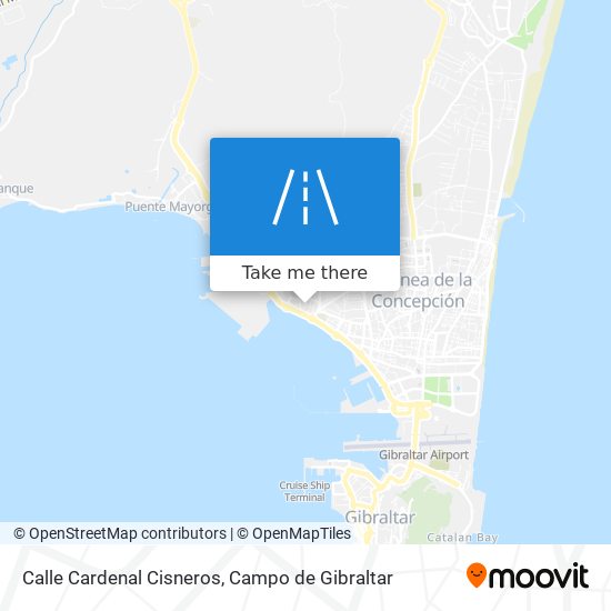 mapa Calle Cardenal Cisneros