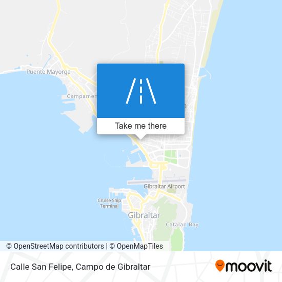 Calle San Felipe map