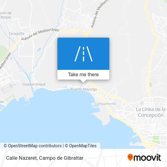 Calle Nazaret map
