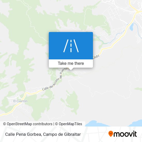 Calle Pena Gorbea map
