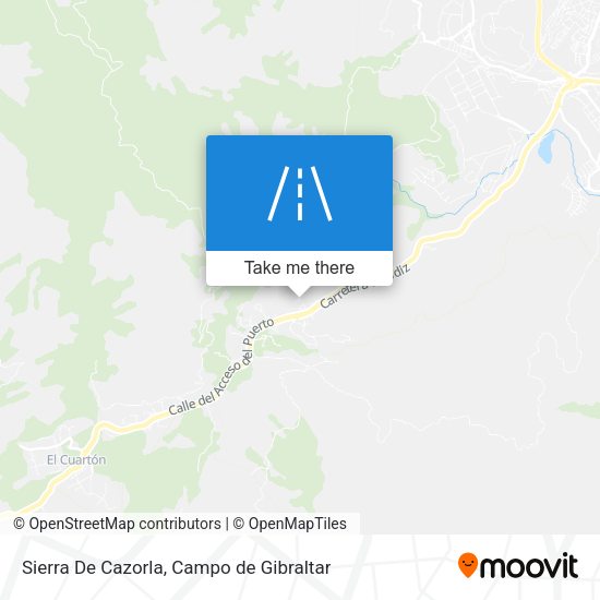 Sierra De Cazorla map