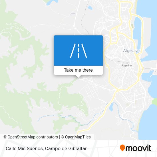 Calle Mis Sueños map