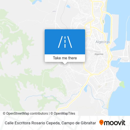 Calle Escritora Rosario Cepeda map