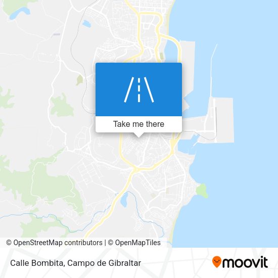 Calle Bombita map