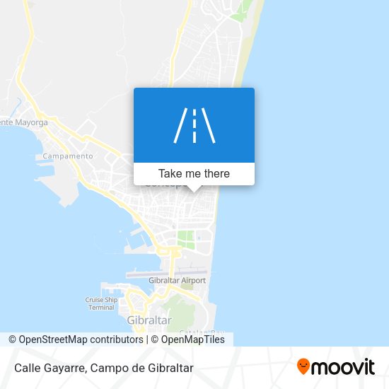 Calle Gayarre map