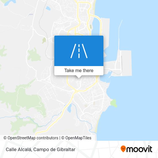 Calle Alcalá map