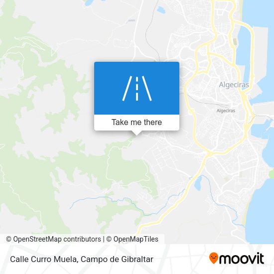 Calle Curro Muela map