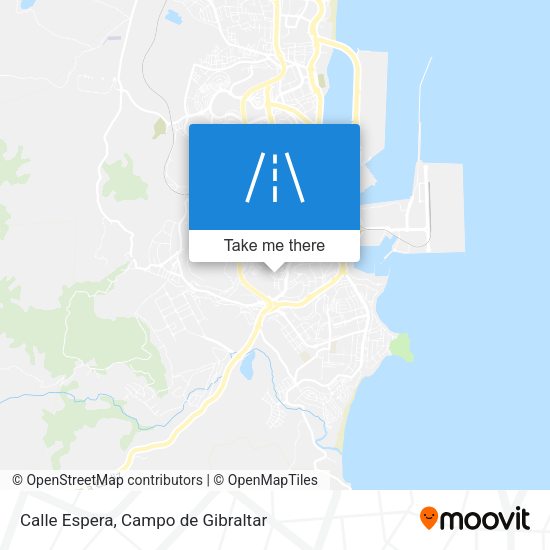 Calle Espera map
