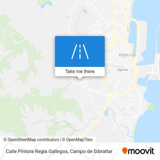 Calle Pintora Regla Gallegos map