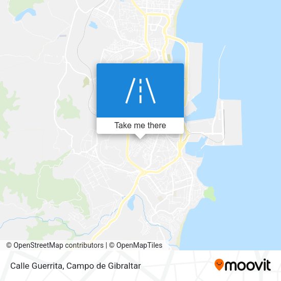 Calle Guerrita map