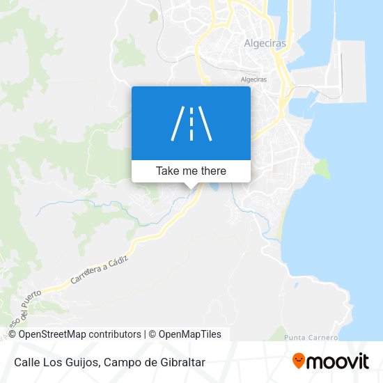 Calle Los Guijos map