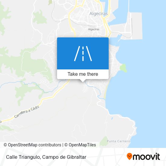 Calle Triangulo map