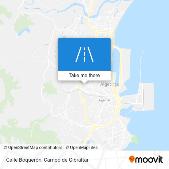 Calle Boquerón map