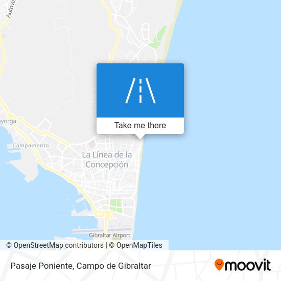 Pasaje Poniente map