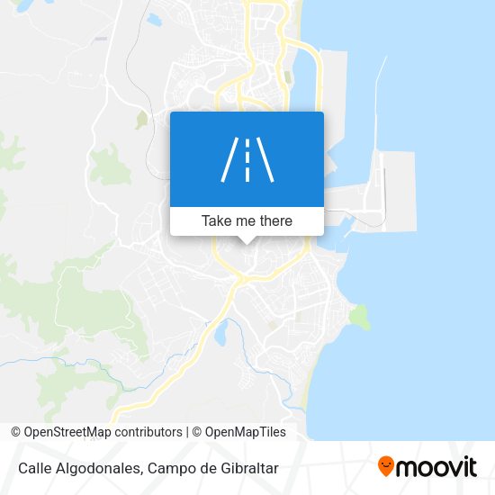 Calle Algodonales map