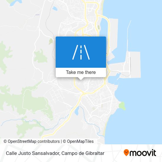 Calle Justo Sansalvador map
