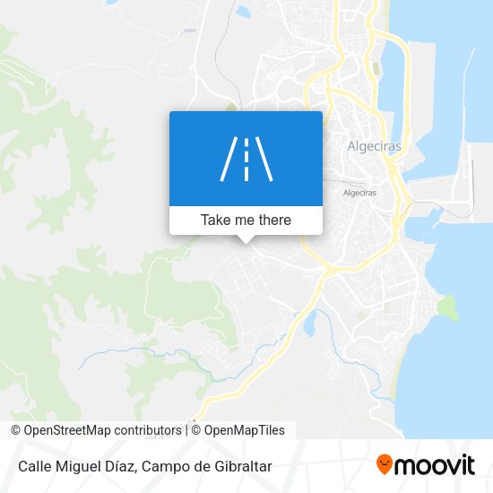 Calle Miguel Díaz map