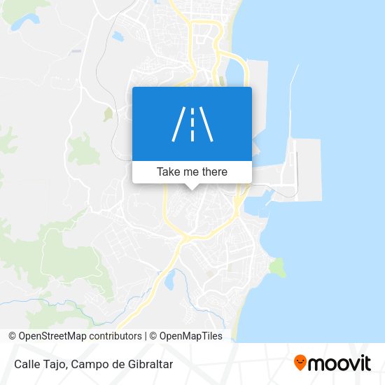 Calle Tajo map