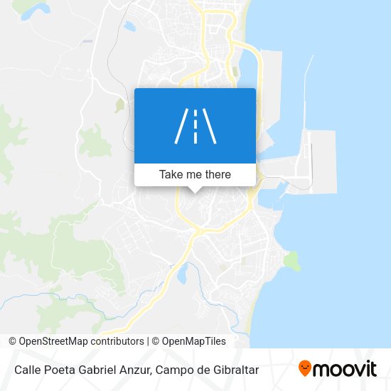 Calle Poeta Gabriel Anzur map