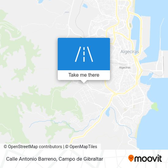 Calle Antonio Barreno map