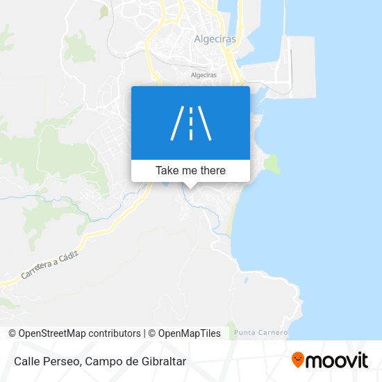 Calle Perseo map