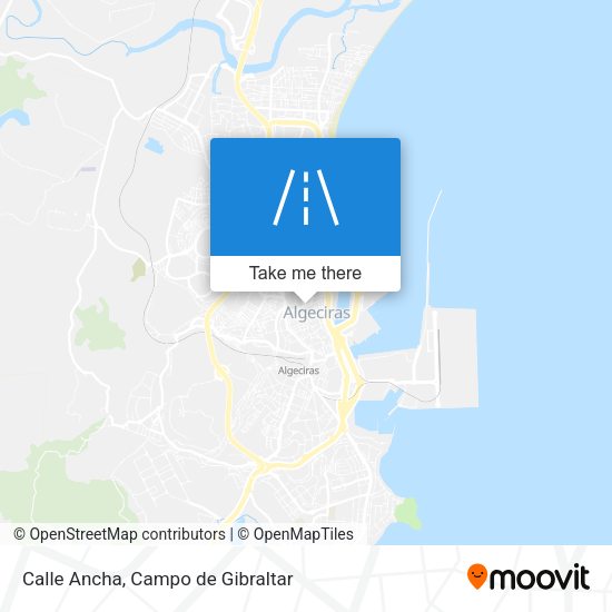 Calle Ancha map