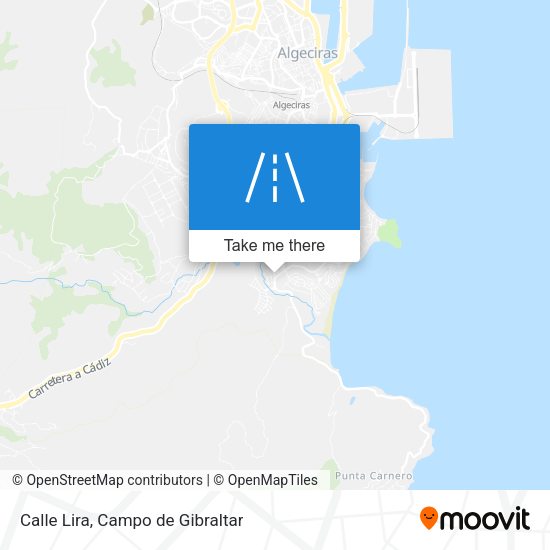 Calle Lira map