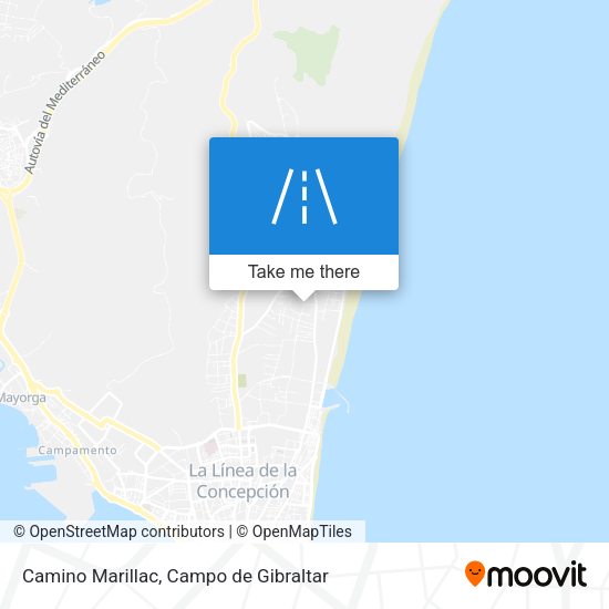 Camino Marillac map