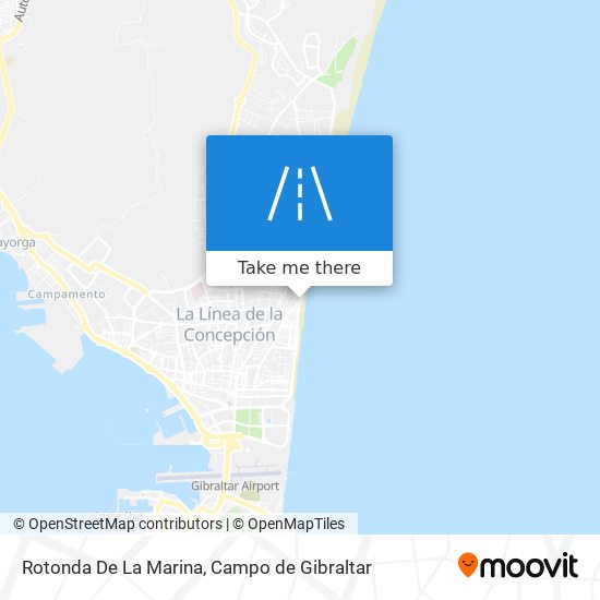 mapa Rotonda De La Marina